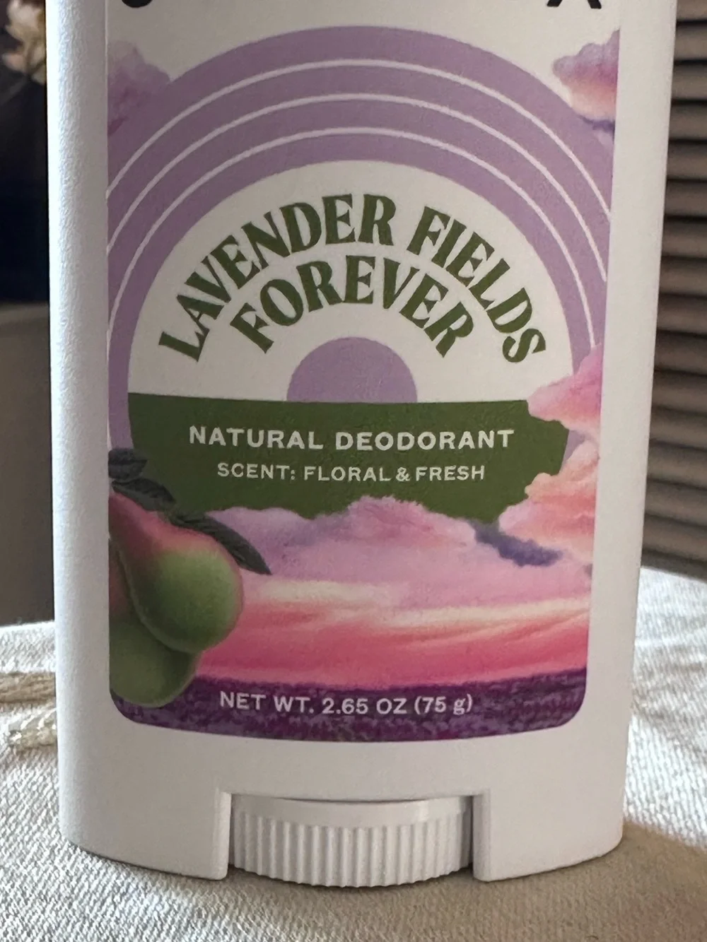 JUKEBOX Natural Deodorant Aluminum Free. Lavender Fields Forever. New.